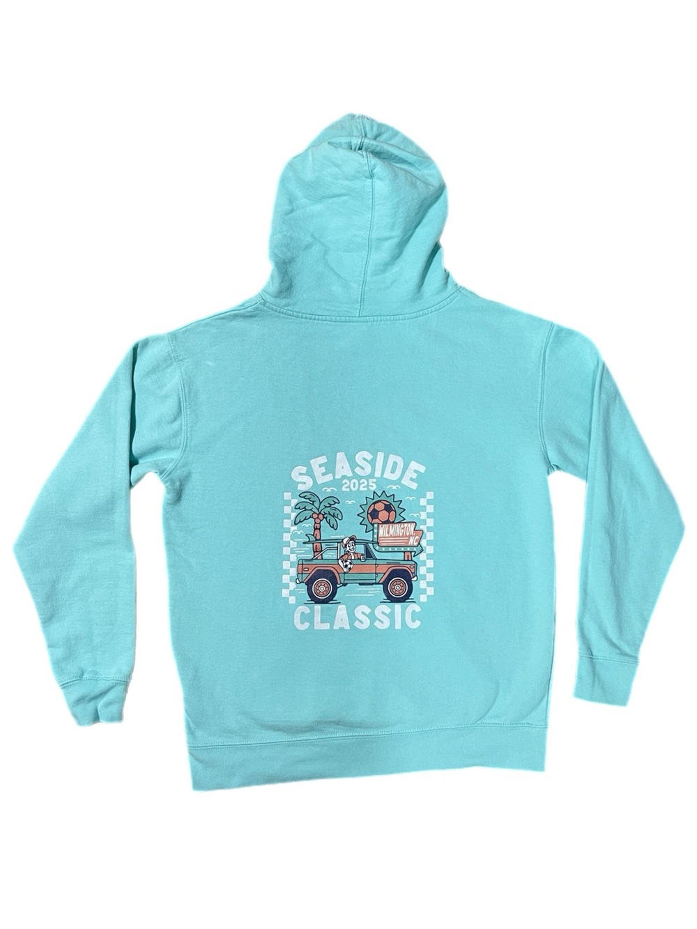 Wilmington NC Seaside Classic Front/Back Graphic Hoodie